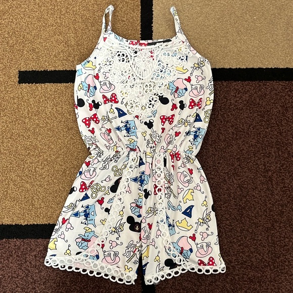 Boutique Style - Girls Disney Themed Romper - Size 3X (8) - Picture 1 of 6